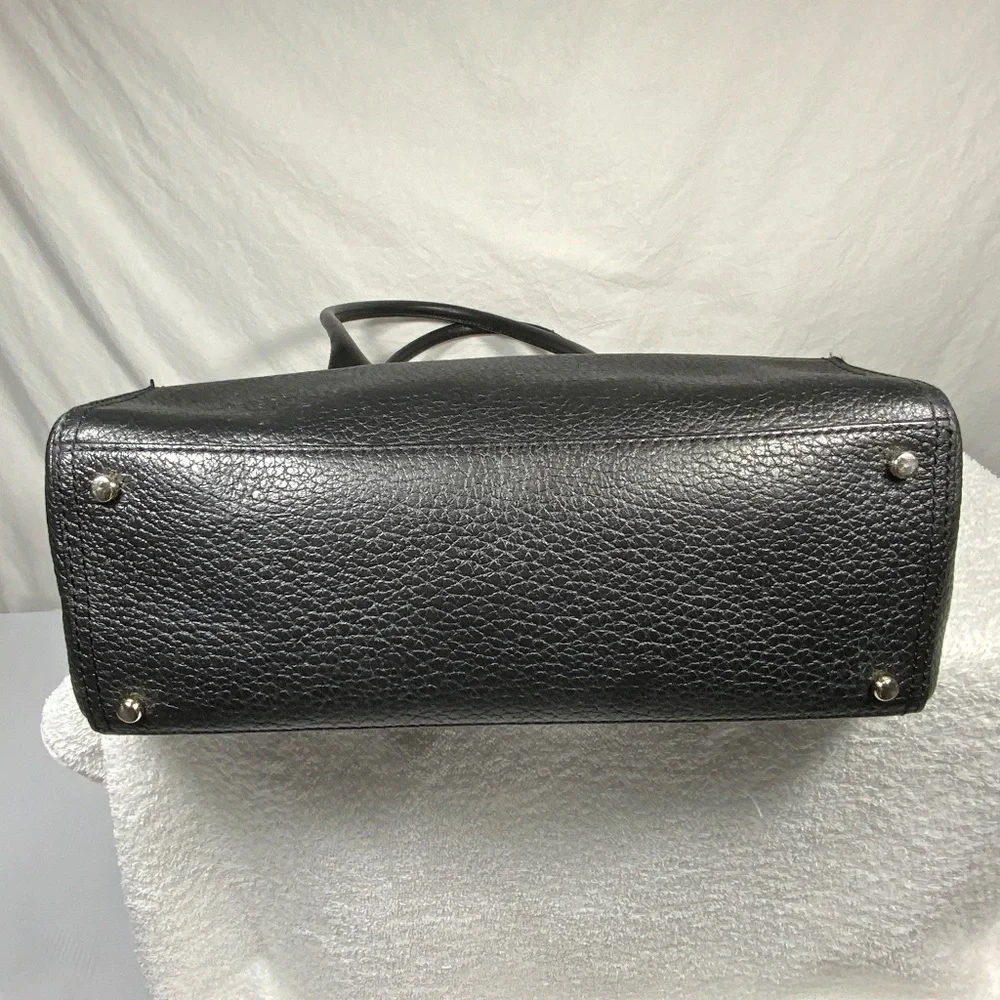 Kate Spade Large Leather Tan and Black Tote